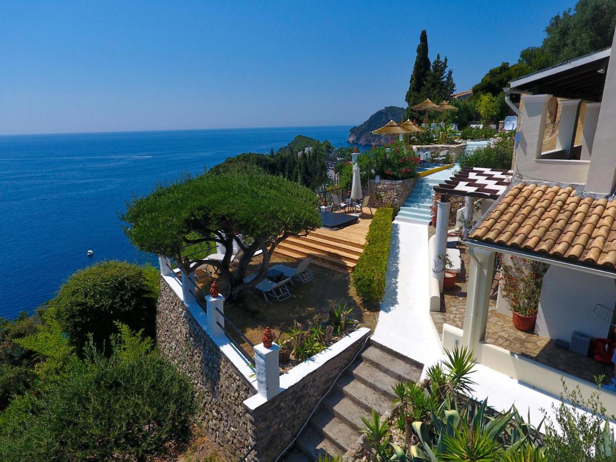 Elysium Apartments Corfu Paleokastritsa Exterior foto